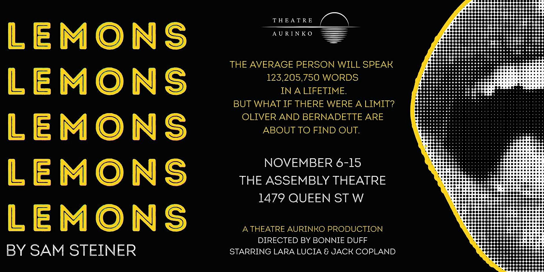 Theatre Aurinko Presents LEMONS LEMONS LEMONS LEMONS LEMONS