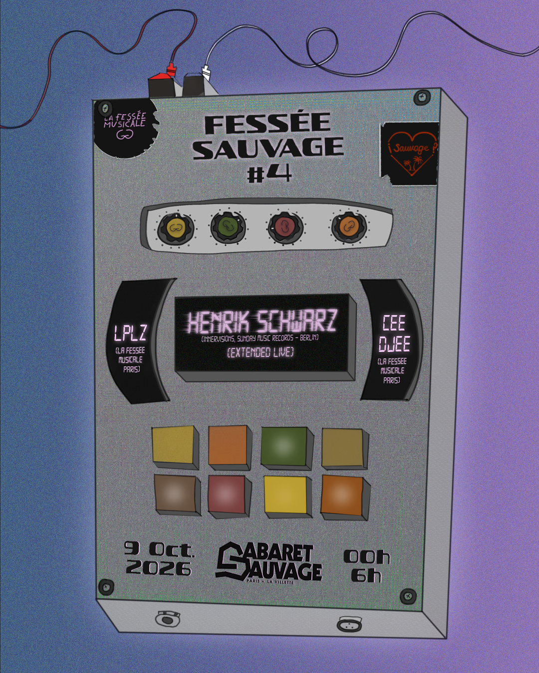 ¡La fessée Sauvage #4 with Henrik Schwarz (Extended Live 2h)