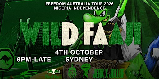 Wild Faaji: Freedom Sydney | [LONG WEEKEND] Afrobeats & Amapiano
