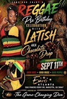 Reggae Birthday Chocolate Drop