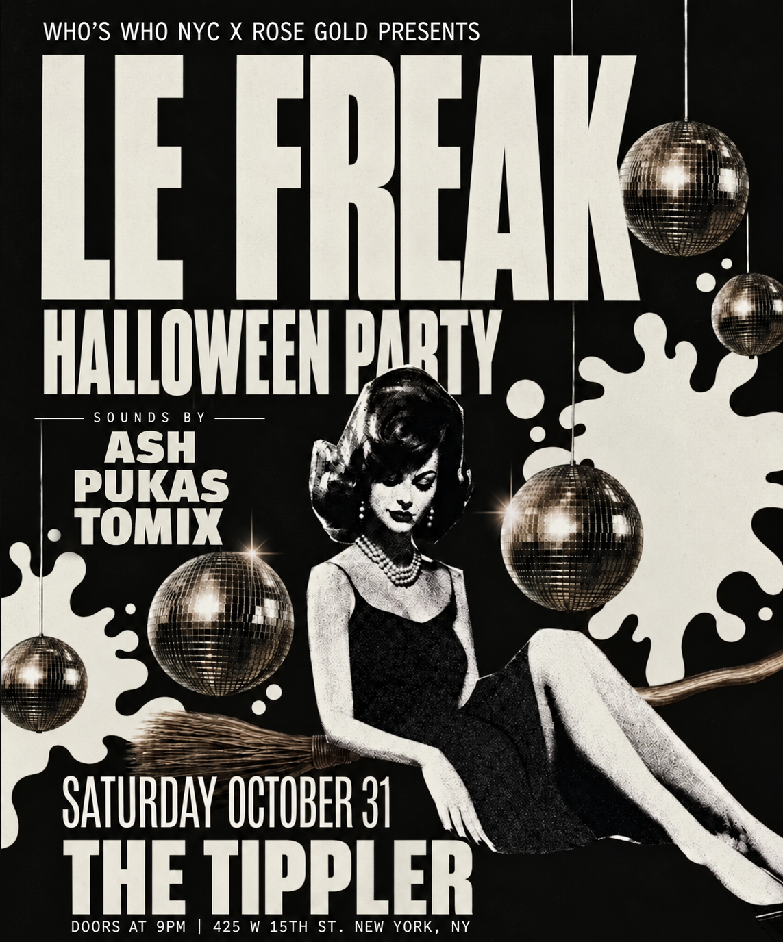 Le Freak Halloween at The Tippler NYC — Oct 31
