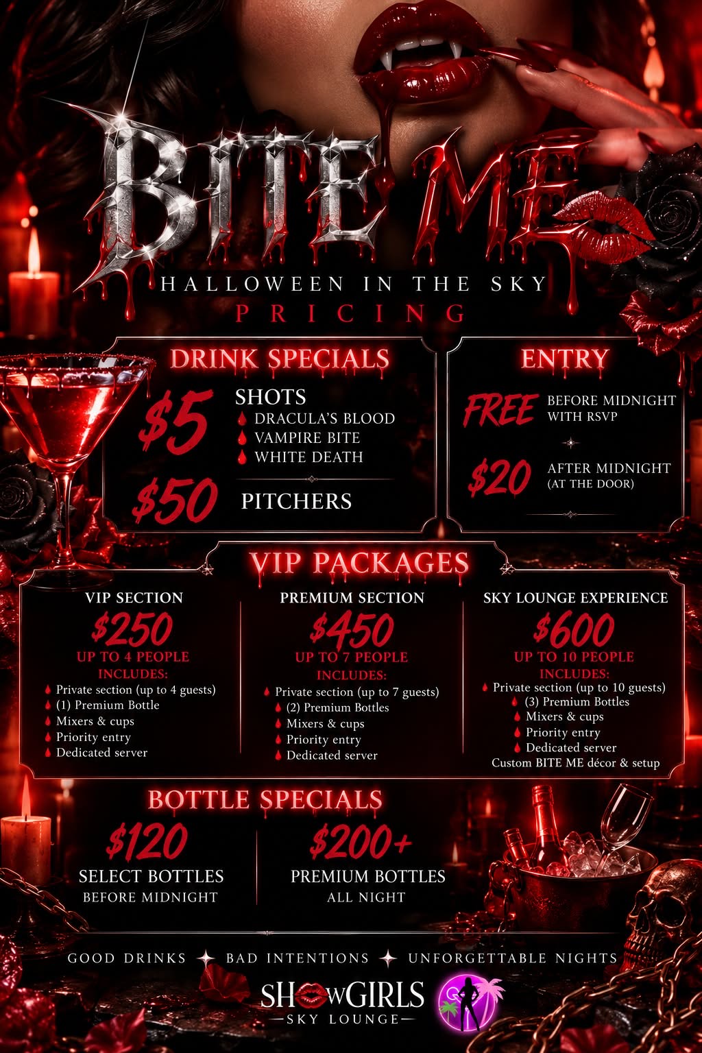 BITE ME | HALLOWEEN IN THE SKY