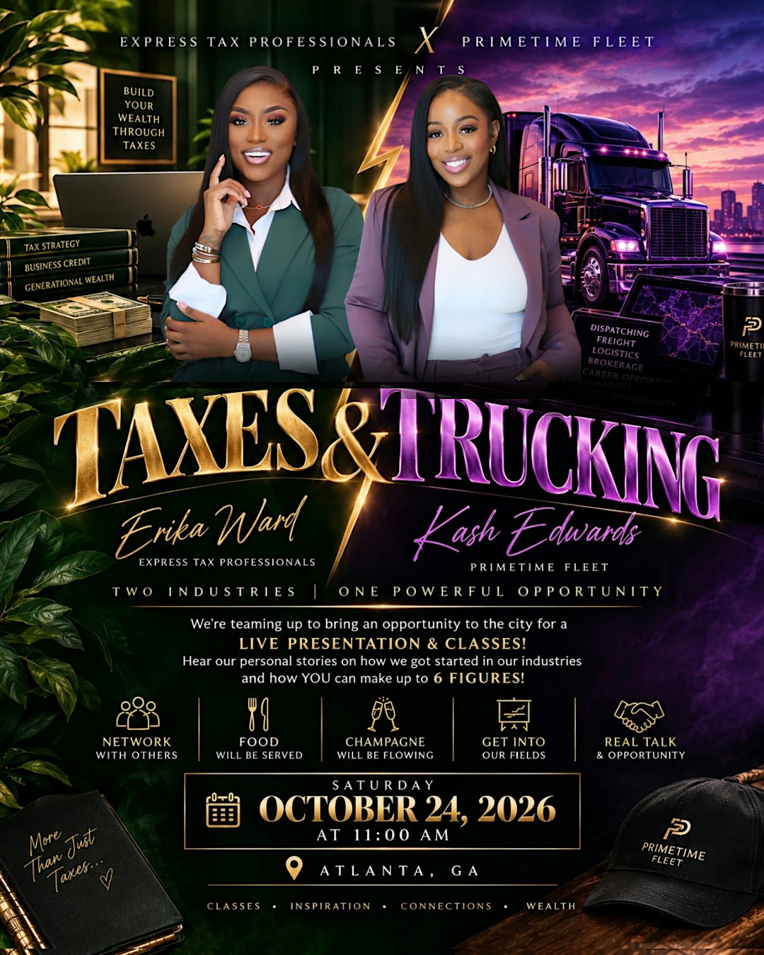 Taxes & Trucking Business Opportunity