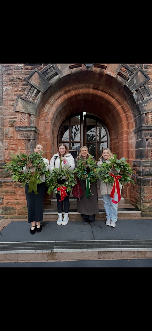 Christmas wreath making workshop