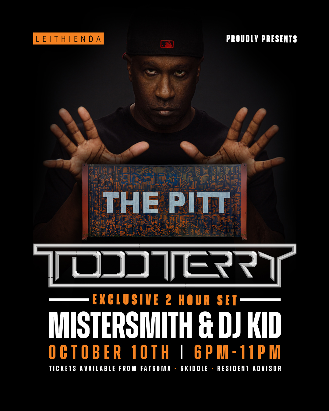 Leithienda Proudly presents - TODD TERRY - (Exclusive 2 Hour Set)