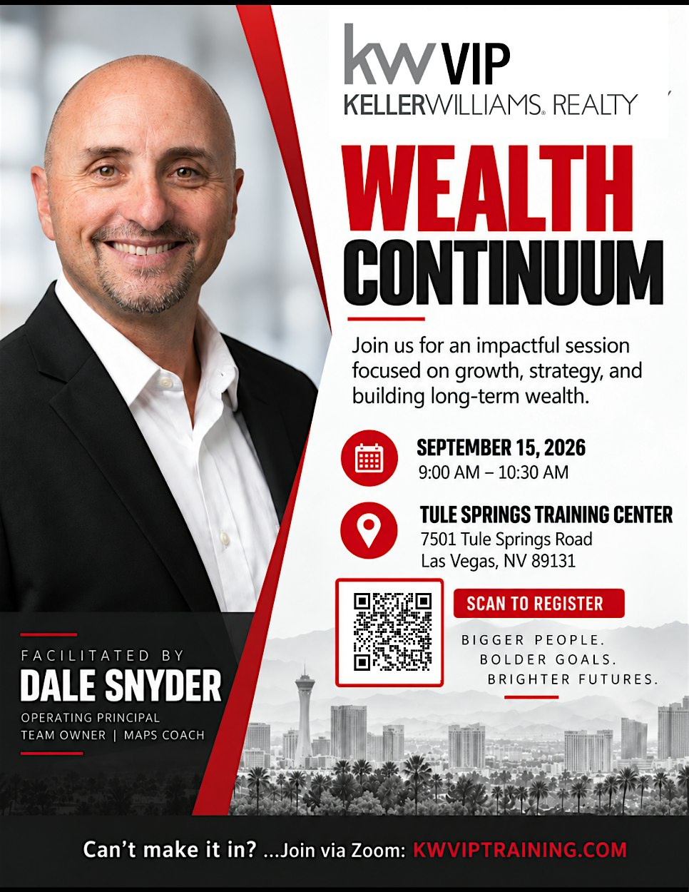 WEALTH CONTINUUM WITH DALE SNYDER, KWVIP OPERATING PRINCIPAL