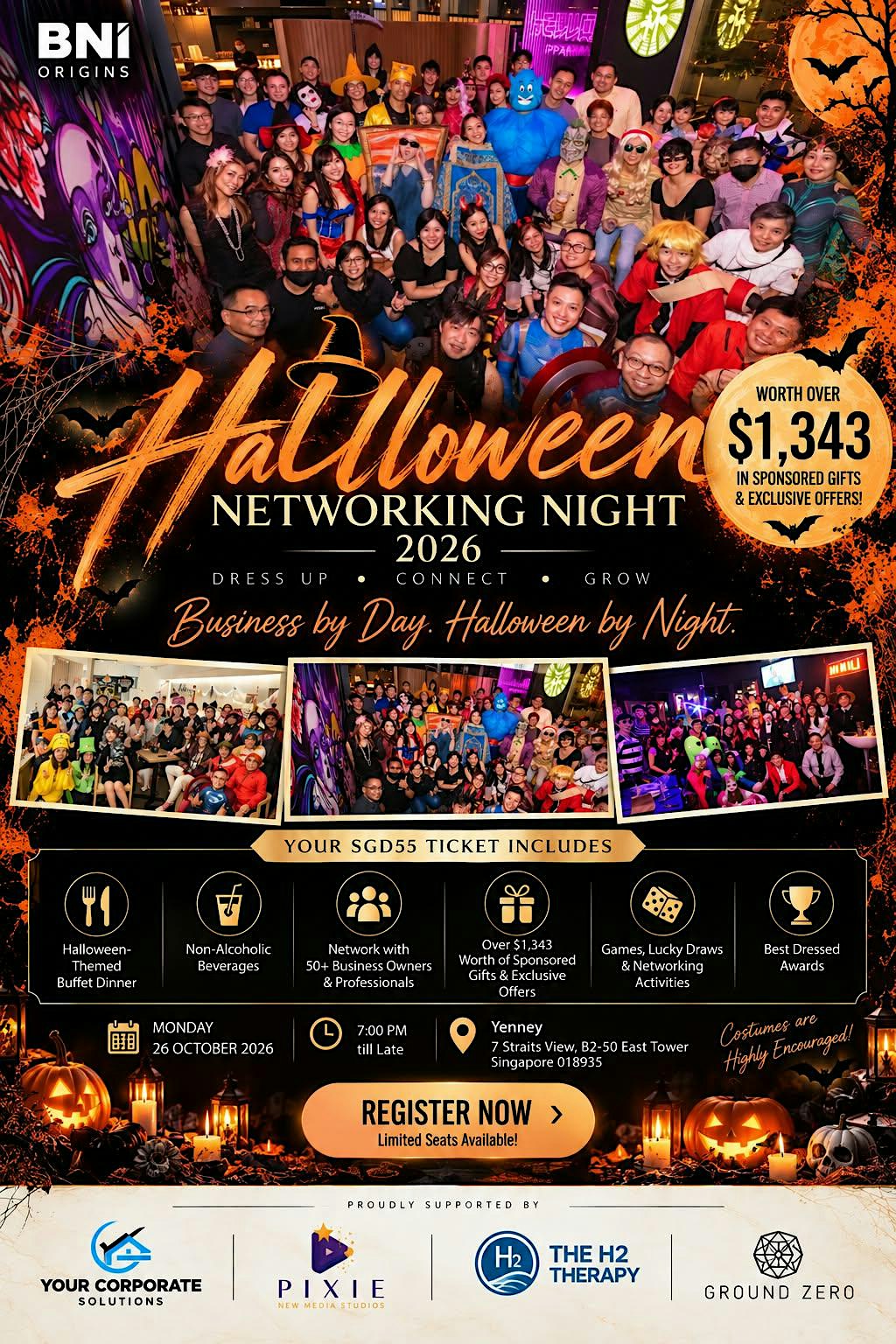 Halloween Networking Nite