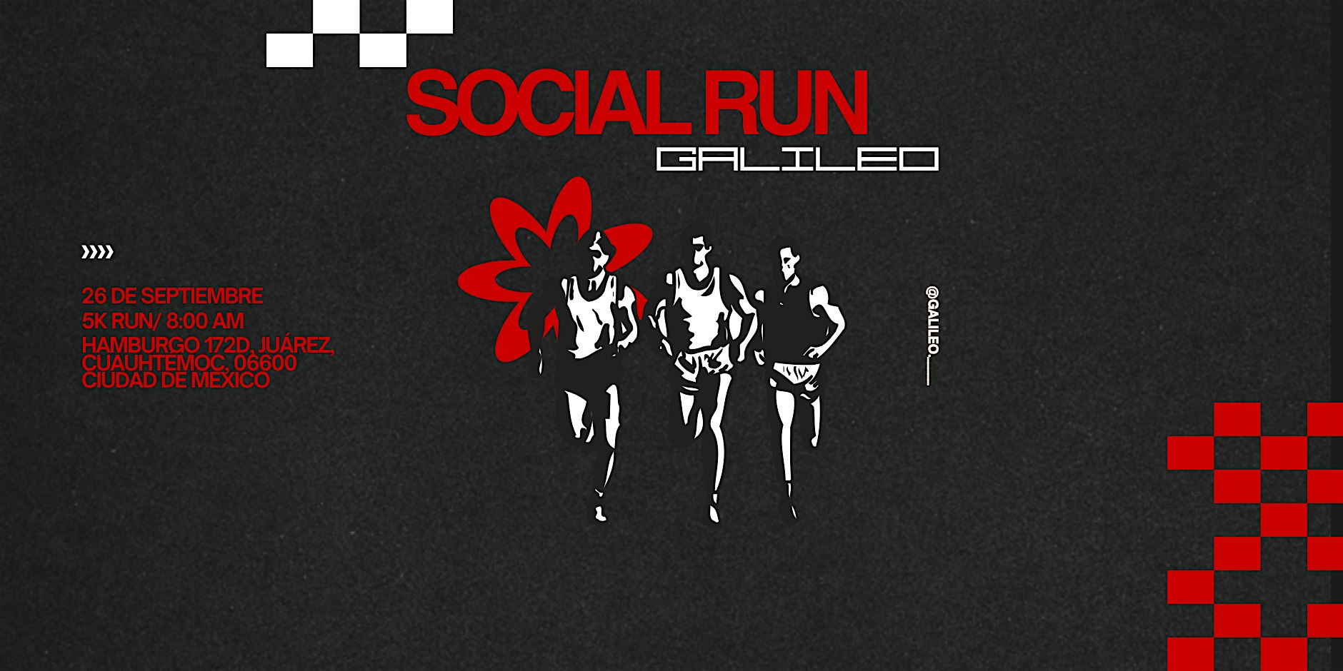 SOCIAL RUN. ANIVERSARIO DE GALILEO