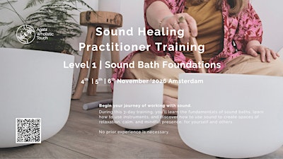 Sound Healing for Practitioners: Training Level 1 | 3 days