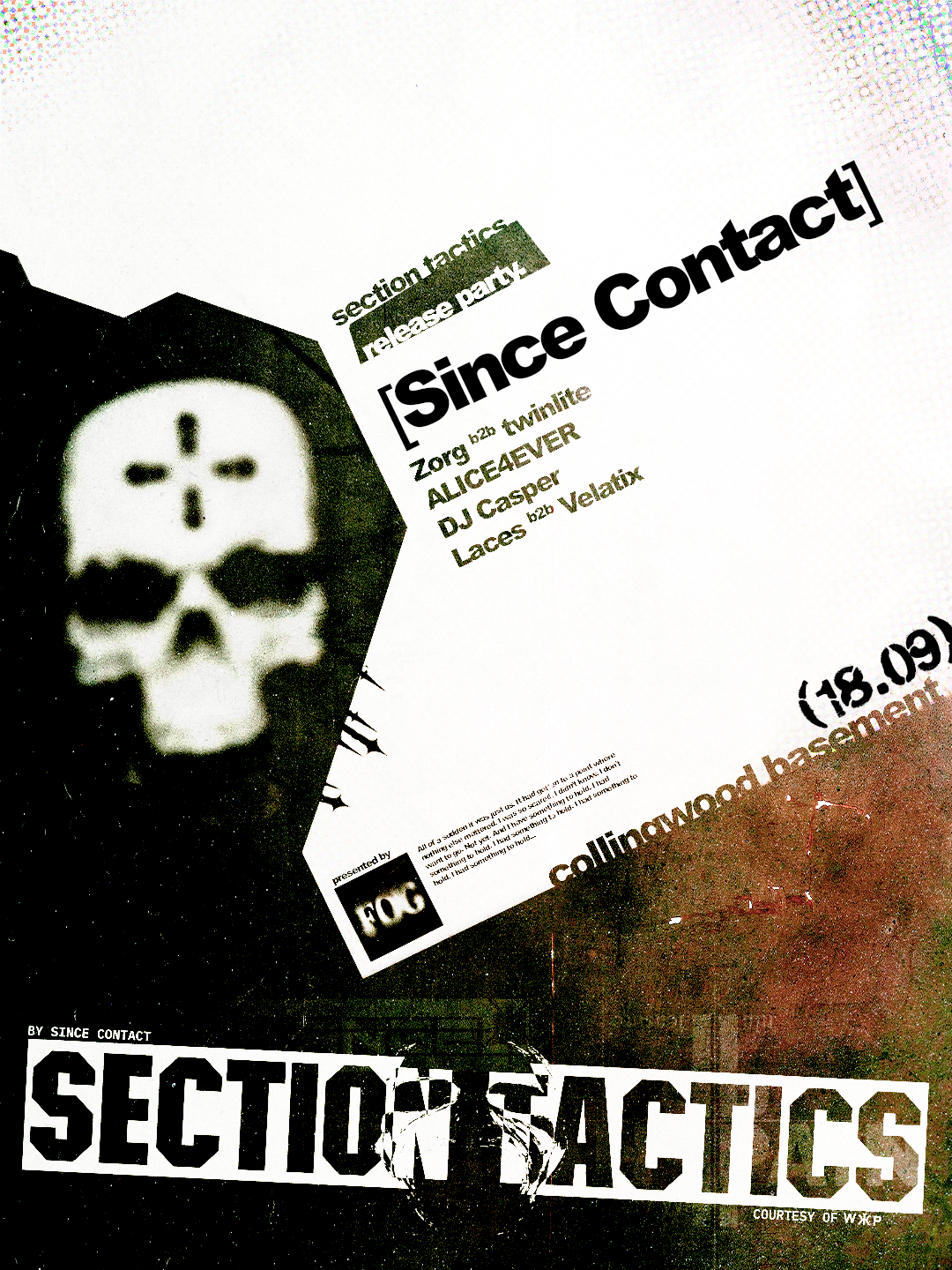 FOG: SECTION TACTICS RELEASE PARTY