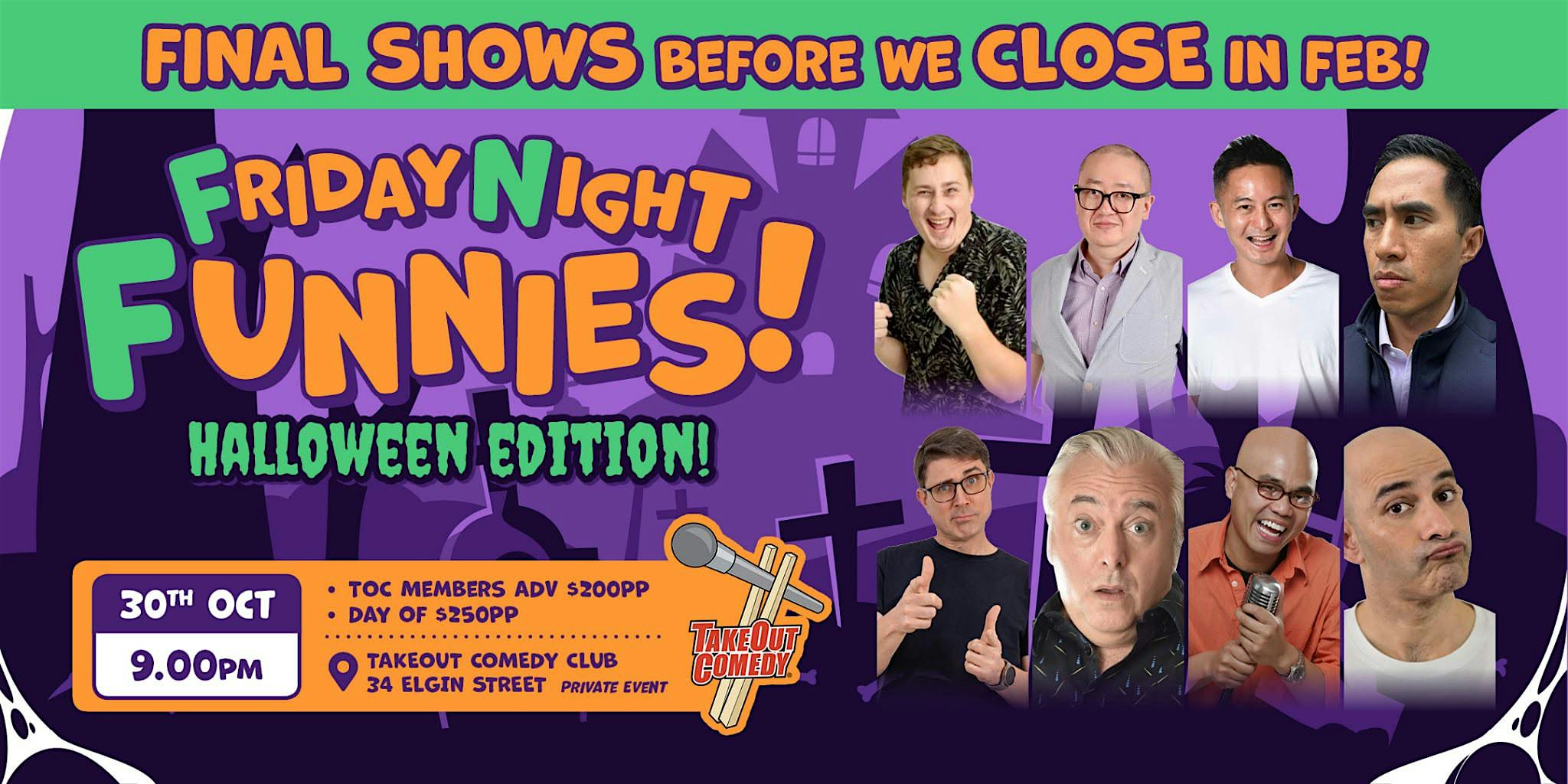 This week at TakeOut Comedy - Friday Night Funnies!