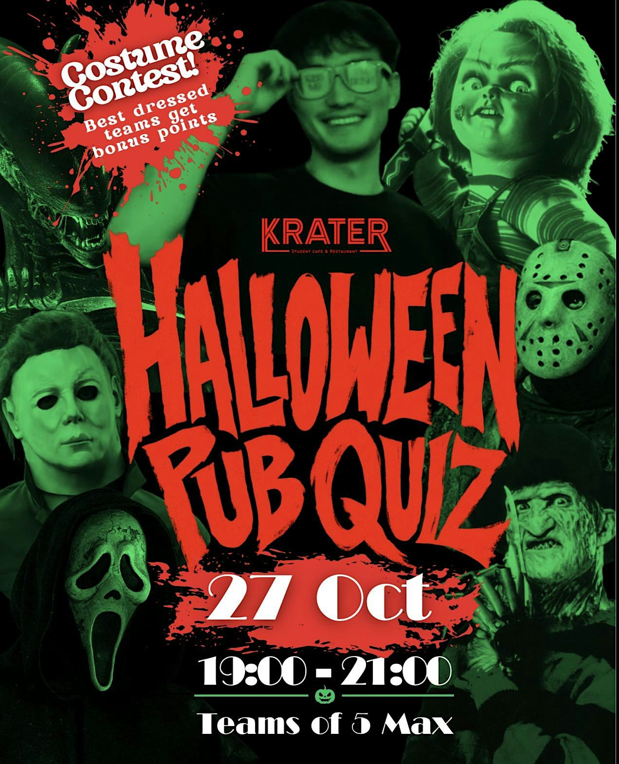 The Krater Halloween Pubquiz