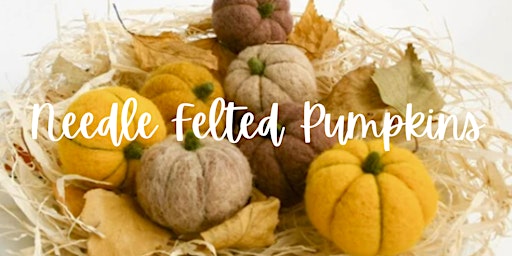 Beginner Needle Felting: Pumpkins