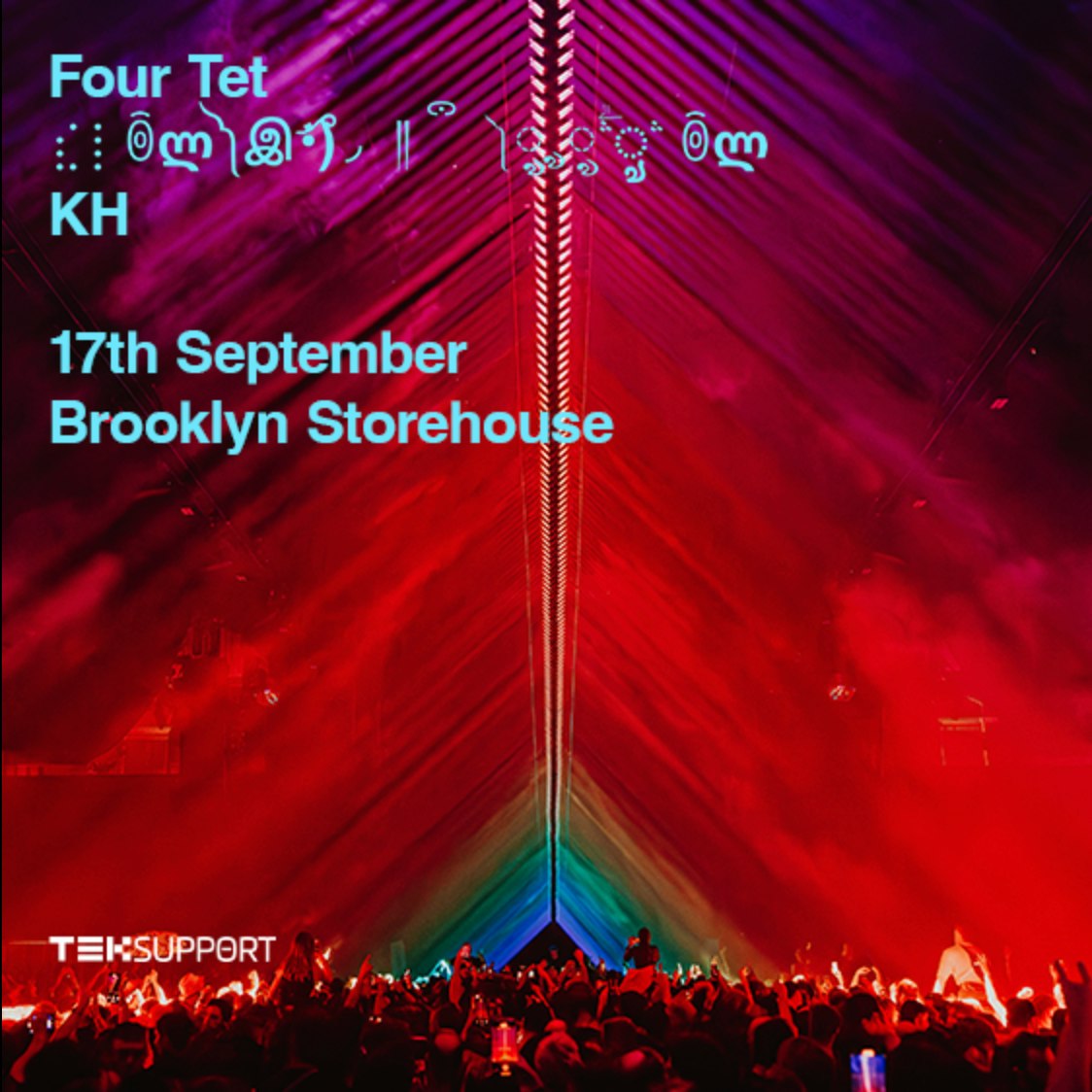 Teksupport: FOUR TET (SOLD OUT)