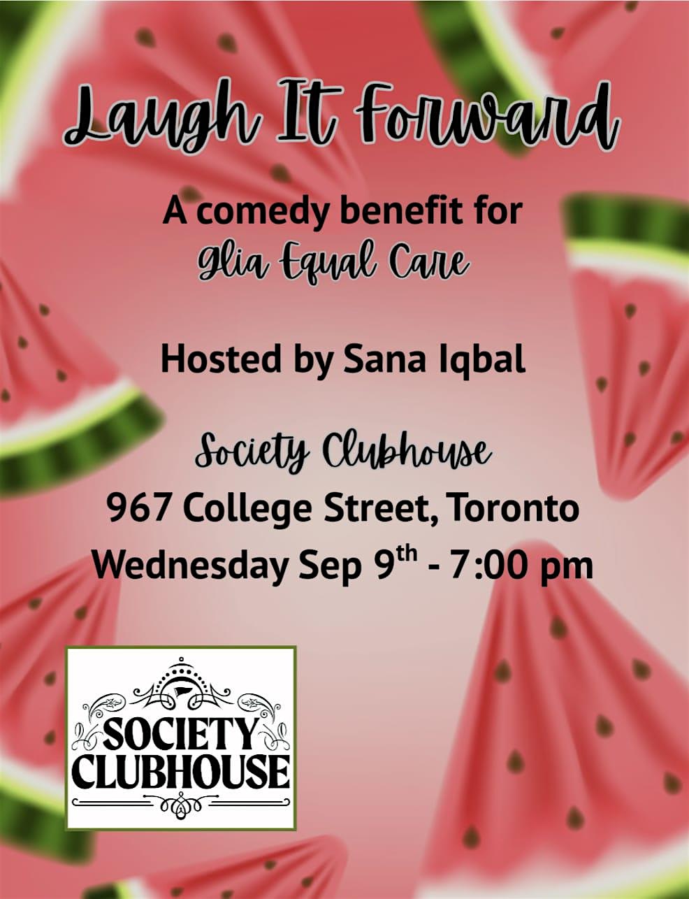 Laugh It Forward - Sept 2026