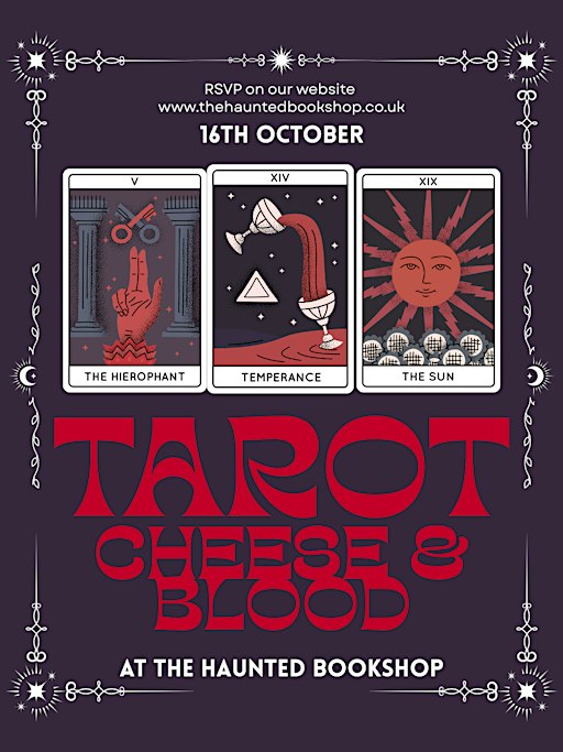 Tarot, Cheese & Blood at The Haunted Bookshop