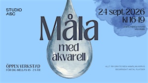 Öppen Verkstad - Måla med akvarell