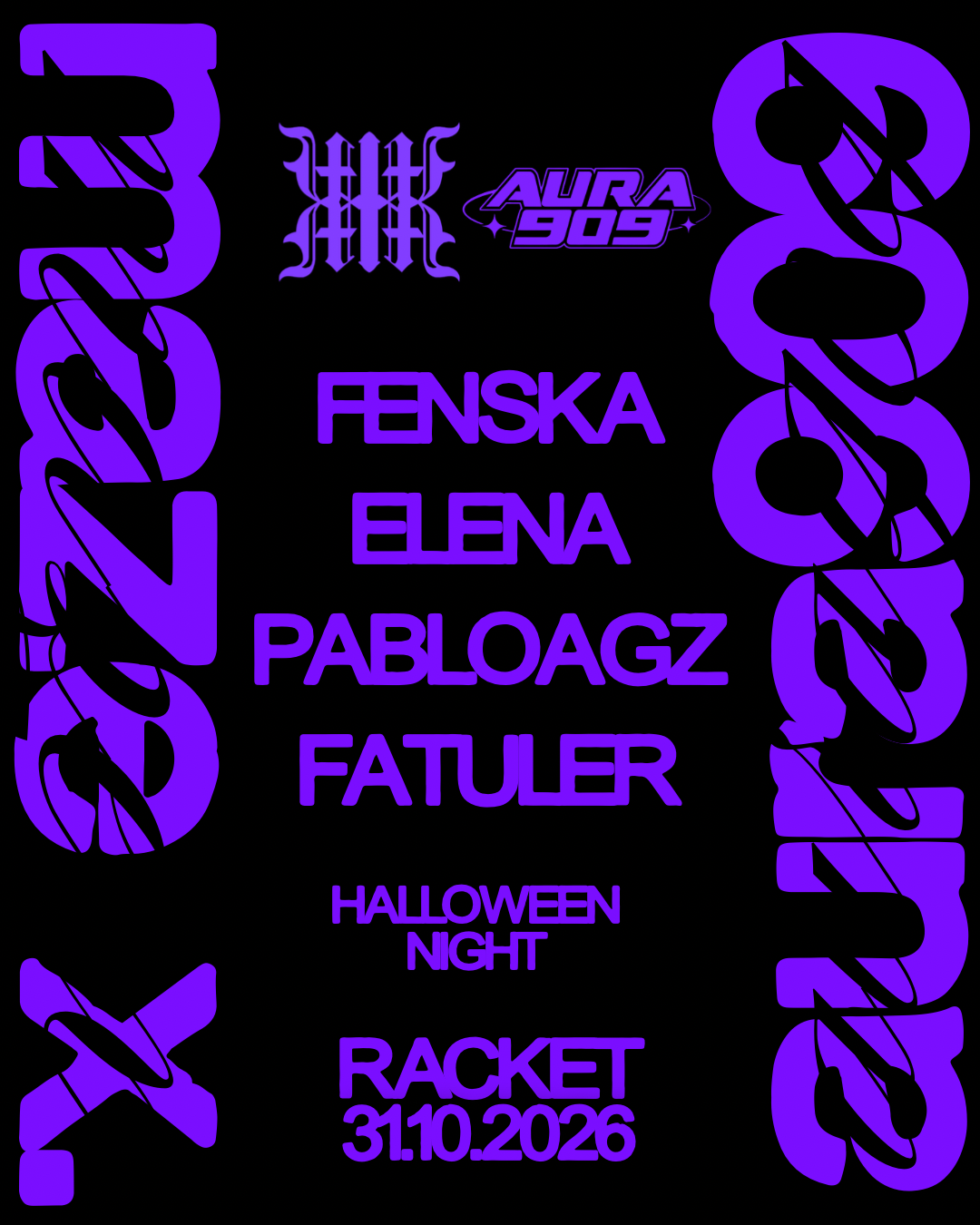 MAZE X & AURA909 - HALLOWEEN NIGHT TECHNO