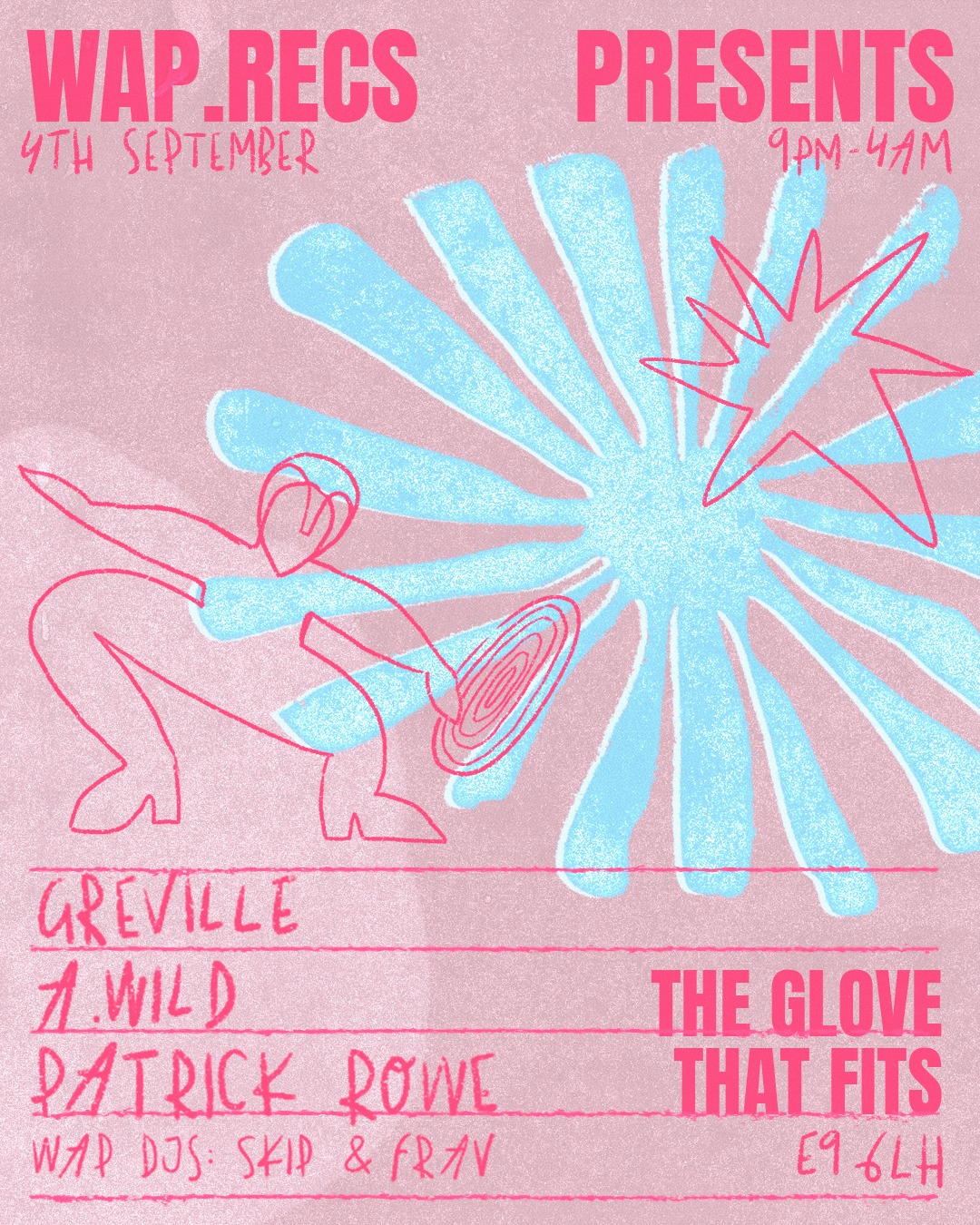Wap.Recs presents Greville, A.Wild, Patrick Rowe