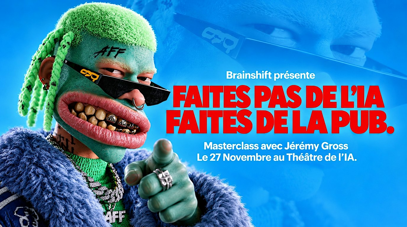Faites pas de l’IA. Faites de la pub. — créAItive Day #2