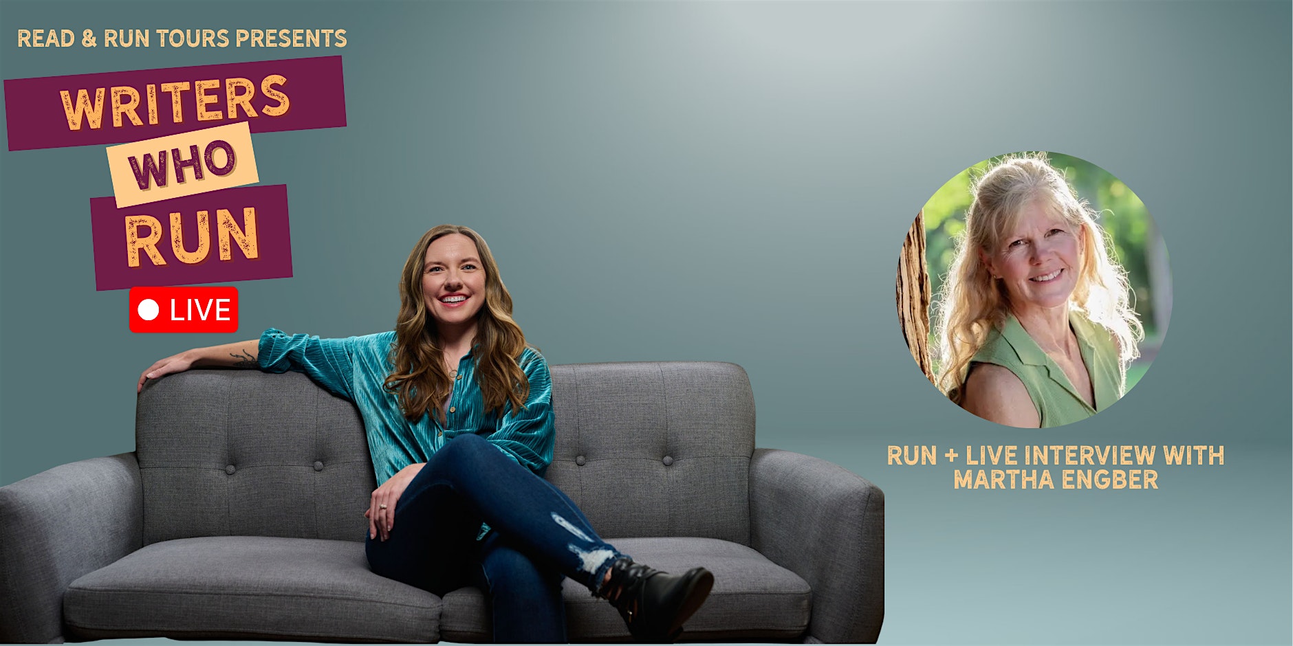 Writers Who Run: Run + Live Interview with Martha Engber