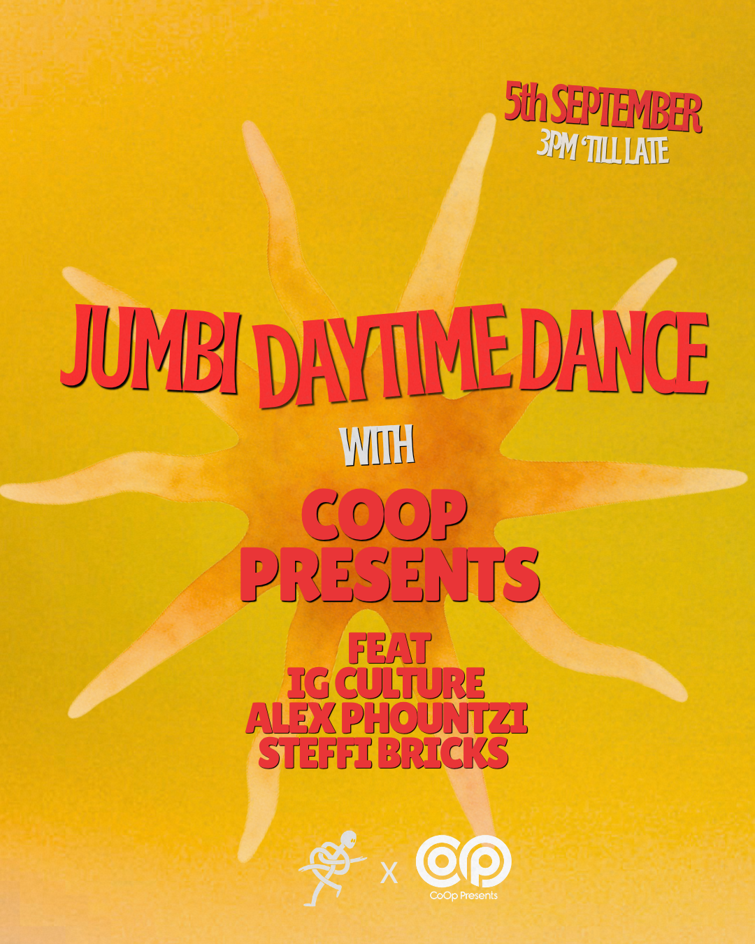 Daytime Dance: CoOp presents feat IG Culture Alex Phountzi & Steffi Bricks 