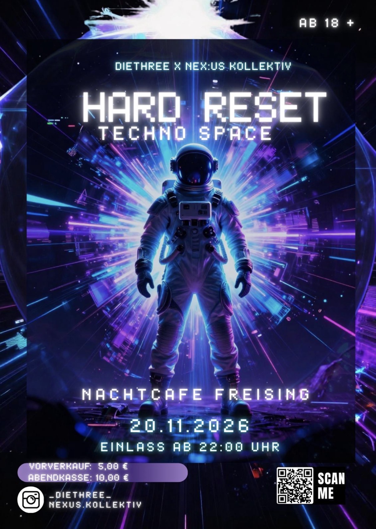 HARD RESET TECHNO SPACE