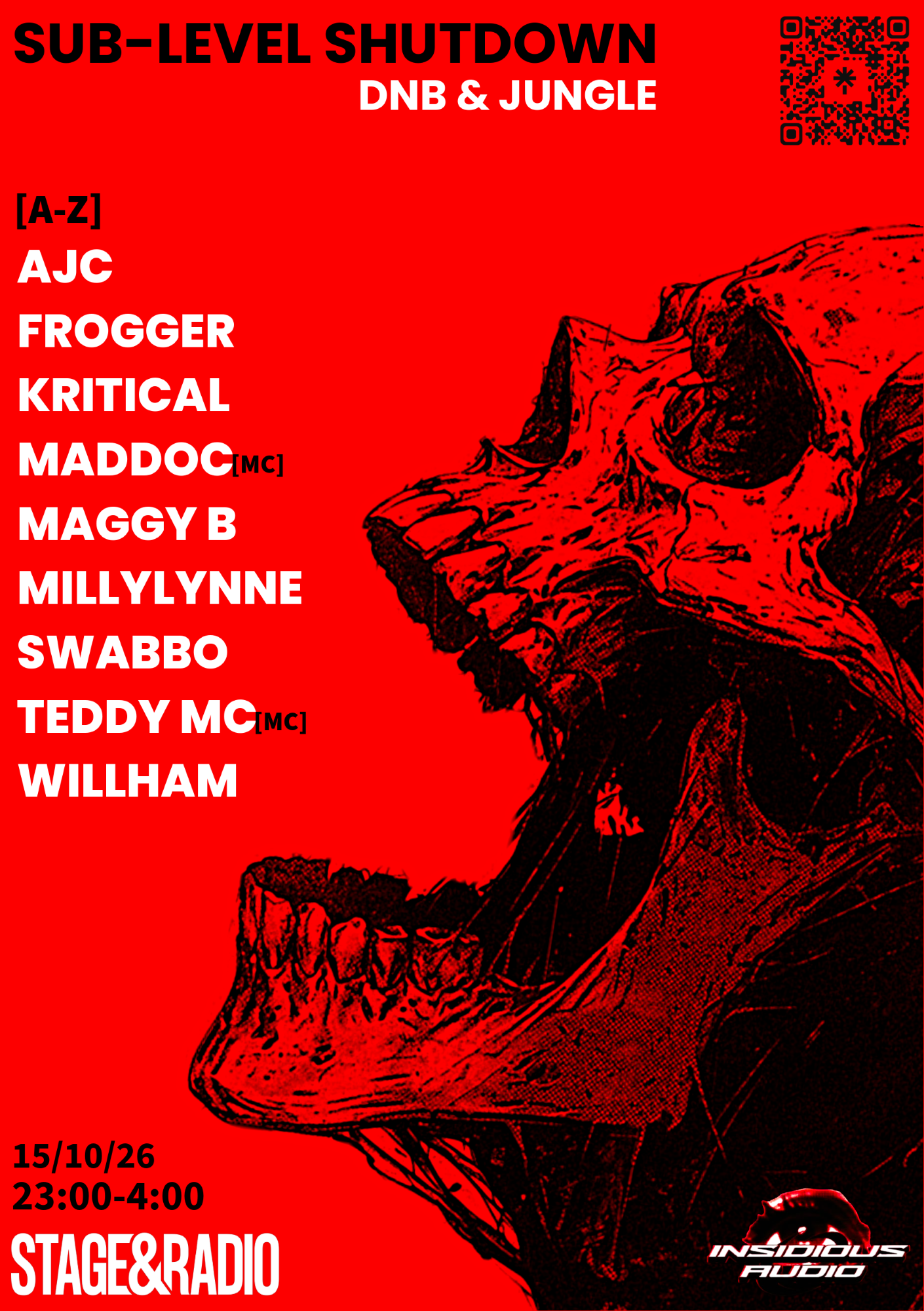Sublevel Shutdown - Manchester DNB Rave at Stage + Radio