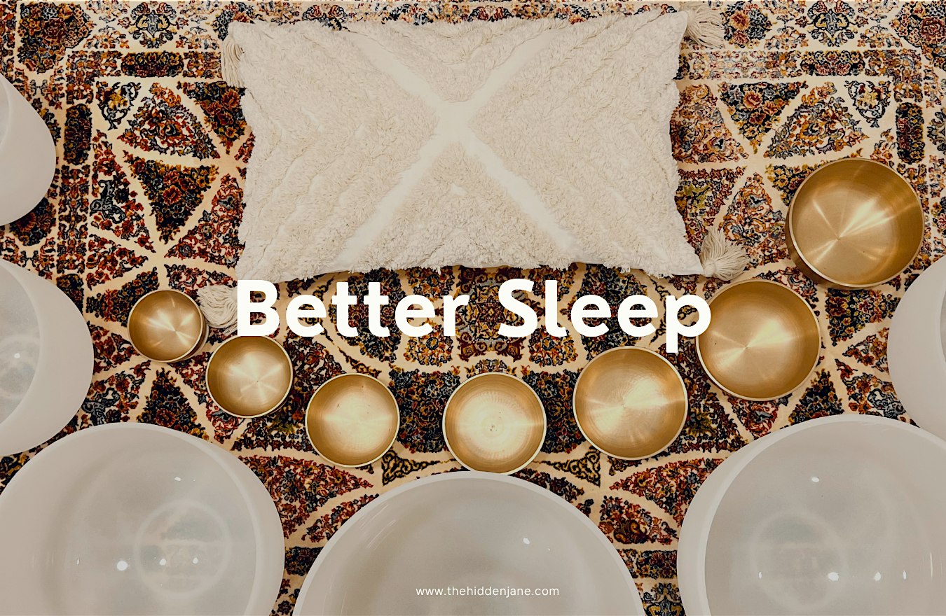 90-Min Better Sleep Sound Bath -- Tuesday Night (7-8:30pm)