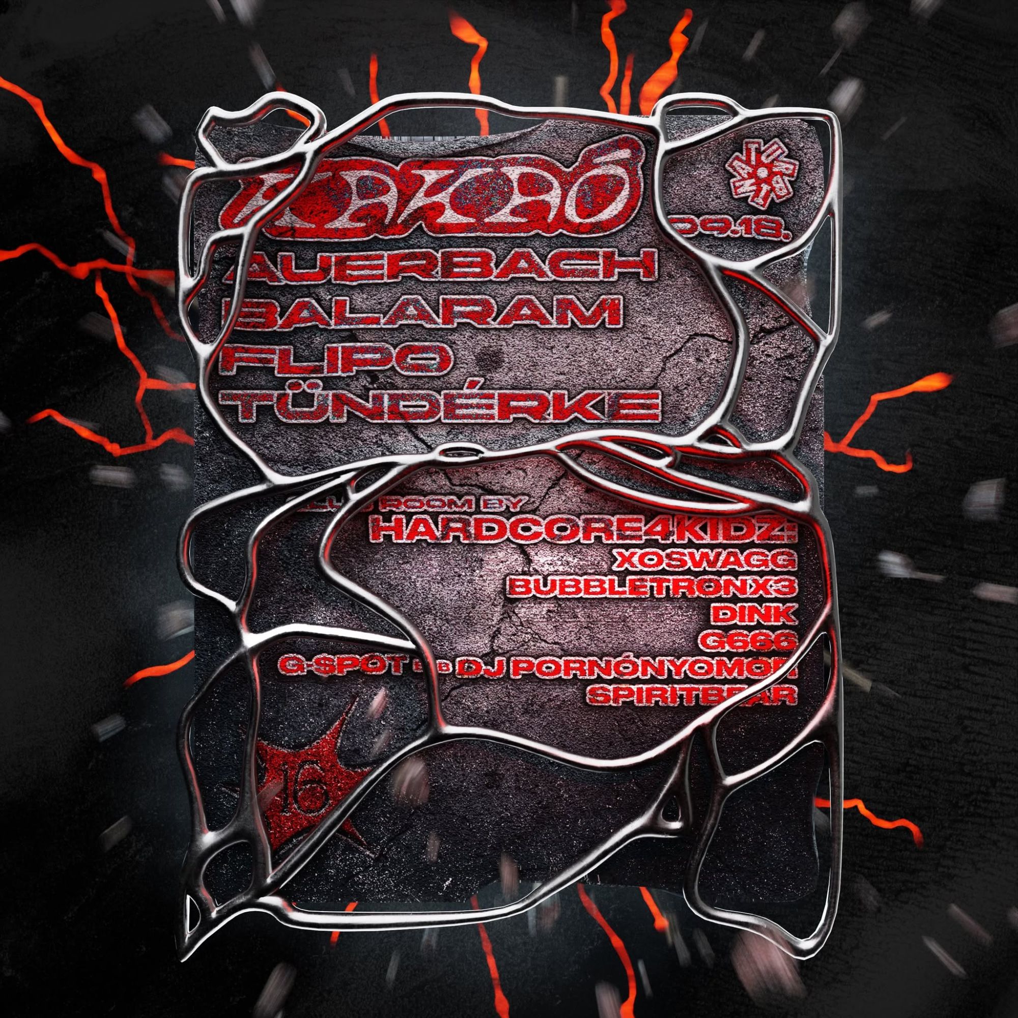 KAKAÓ 016 with Auerbach, BALARAM, Flipo, Tündérke + Clubroom by Hardcore4Kidz