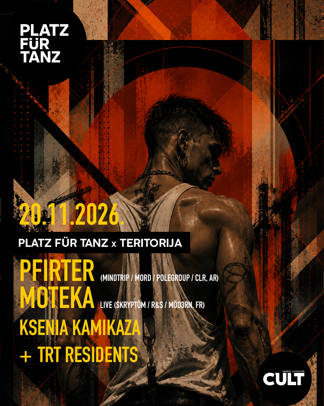 Platz fur Tanz x Teritorija: Pfirter (AR), Moteka (FR)