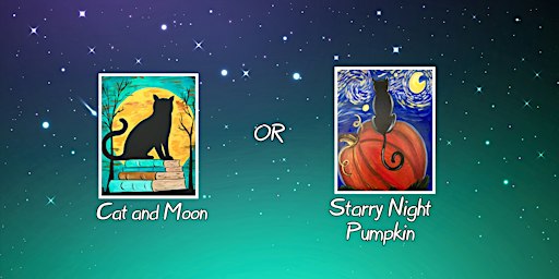 Fall Cat Paint Party
