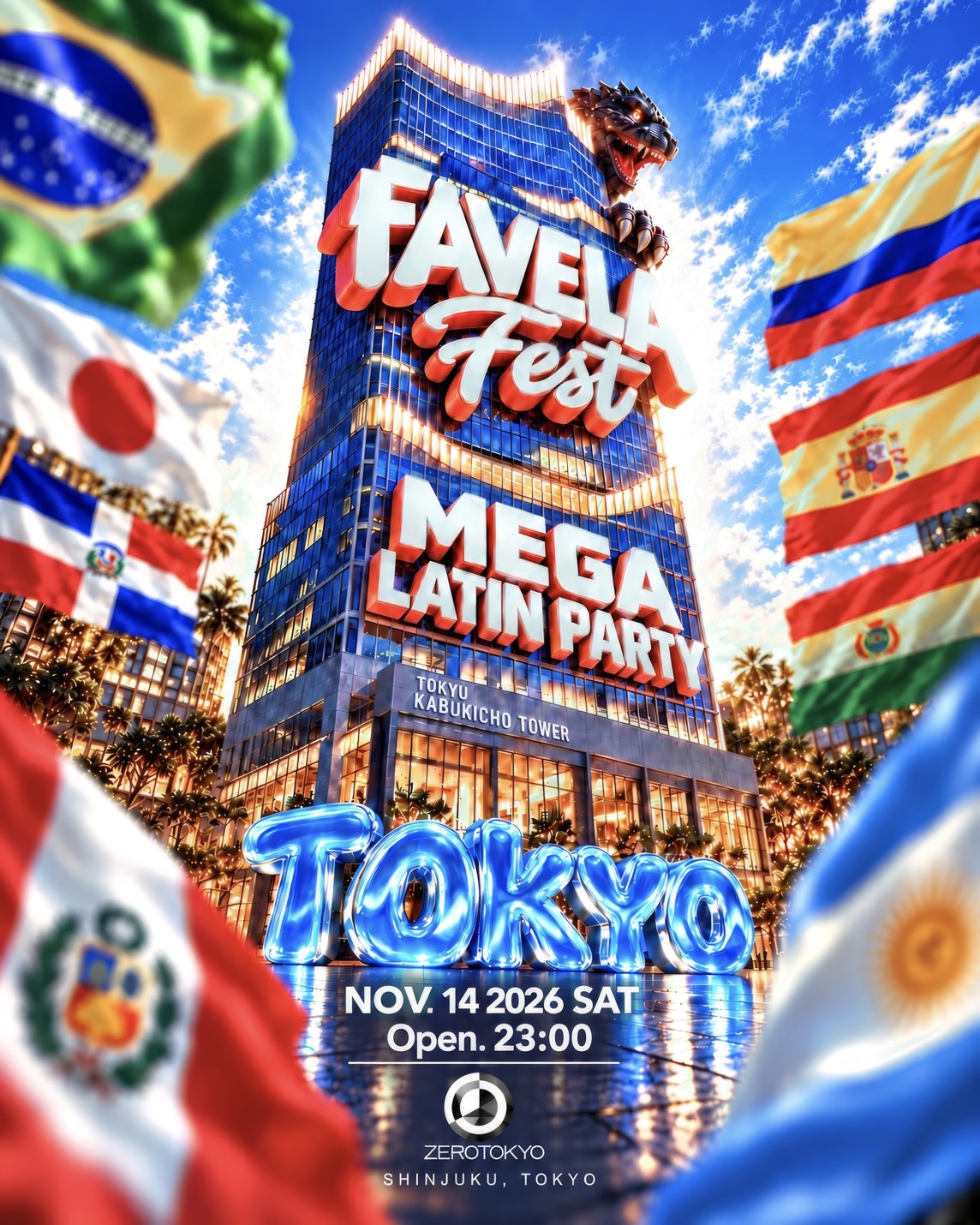 FAVELA FEST – LATIN PARTY