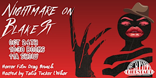 Nightmare on Blake St Drag Show & Brunch, Hosted by Talia Tucker L'Whor
