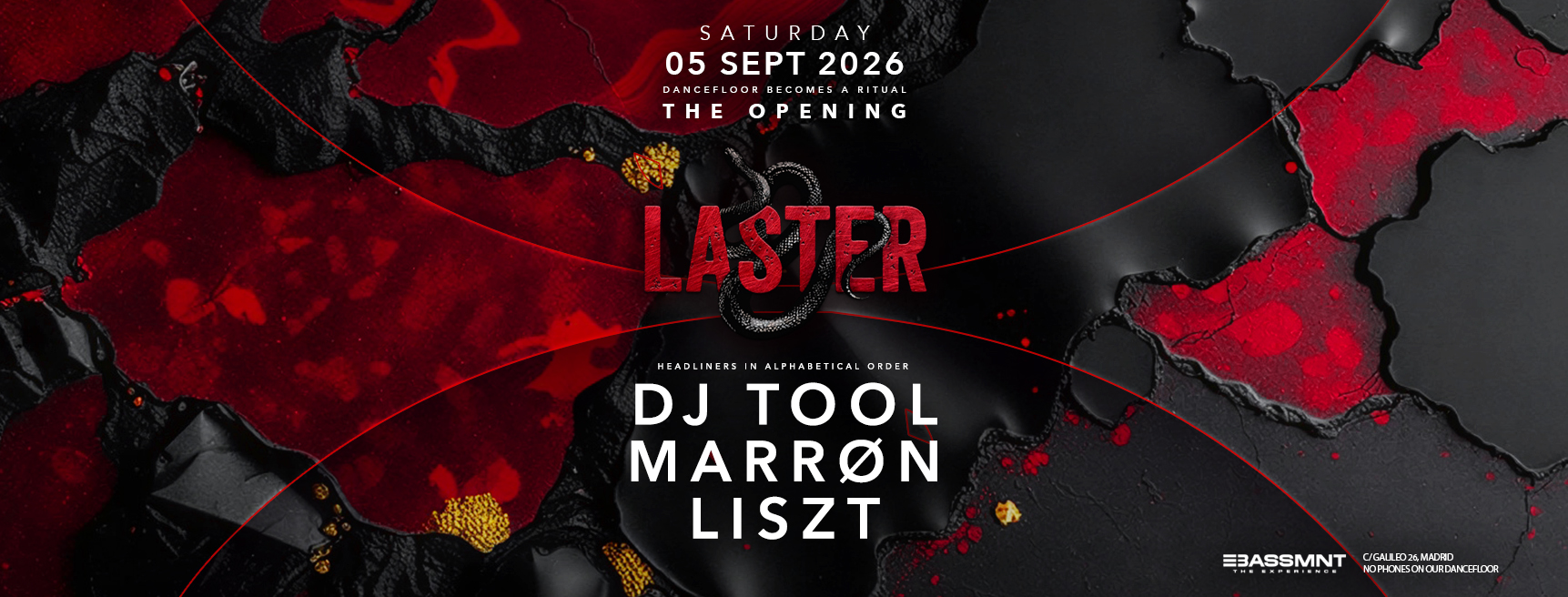 Laster Club presents THE OPENING with MARRØN, DJ TOOL & Liszt