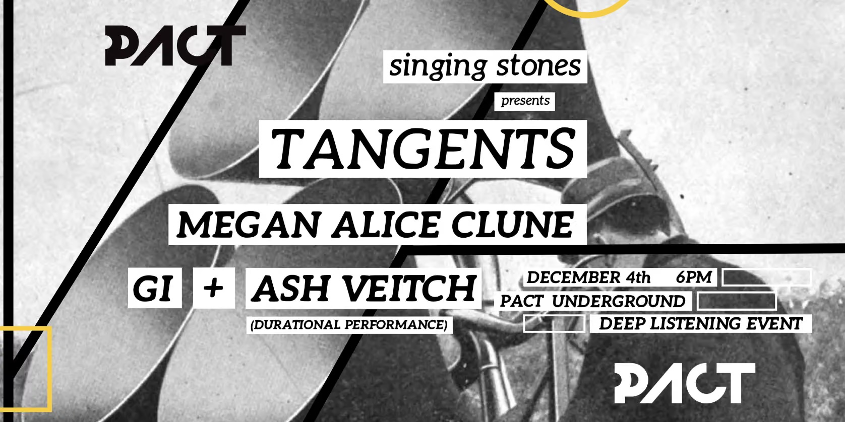 Singing Stones presents: Tangents + gi + Megan Alice Clune