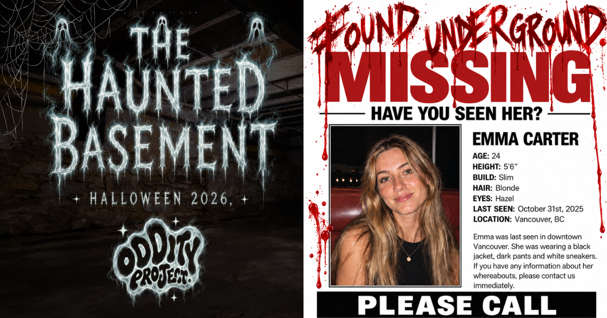 ODDITY PROJECT - HAUNTED BASEMENT