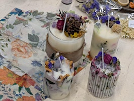 Crystal & Botanical Candle Workshop | Creative Wellbeing Experience