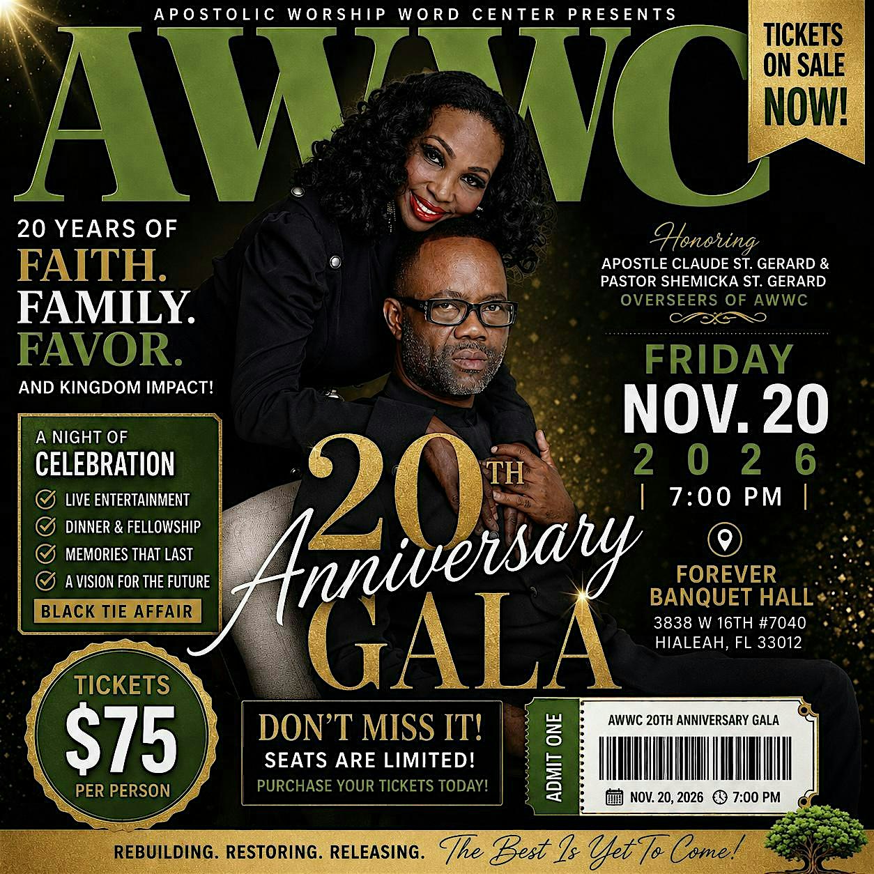 AWWC 20th Anniversary Gala