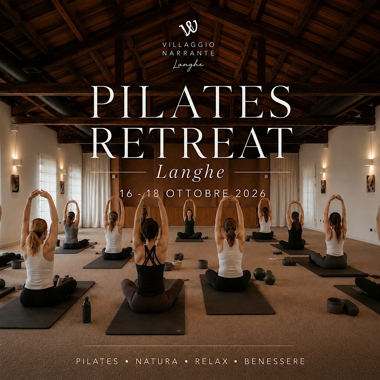 Pilates Milano Retreat | Langhe