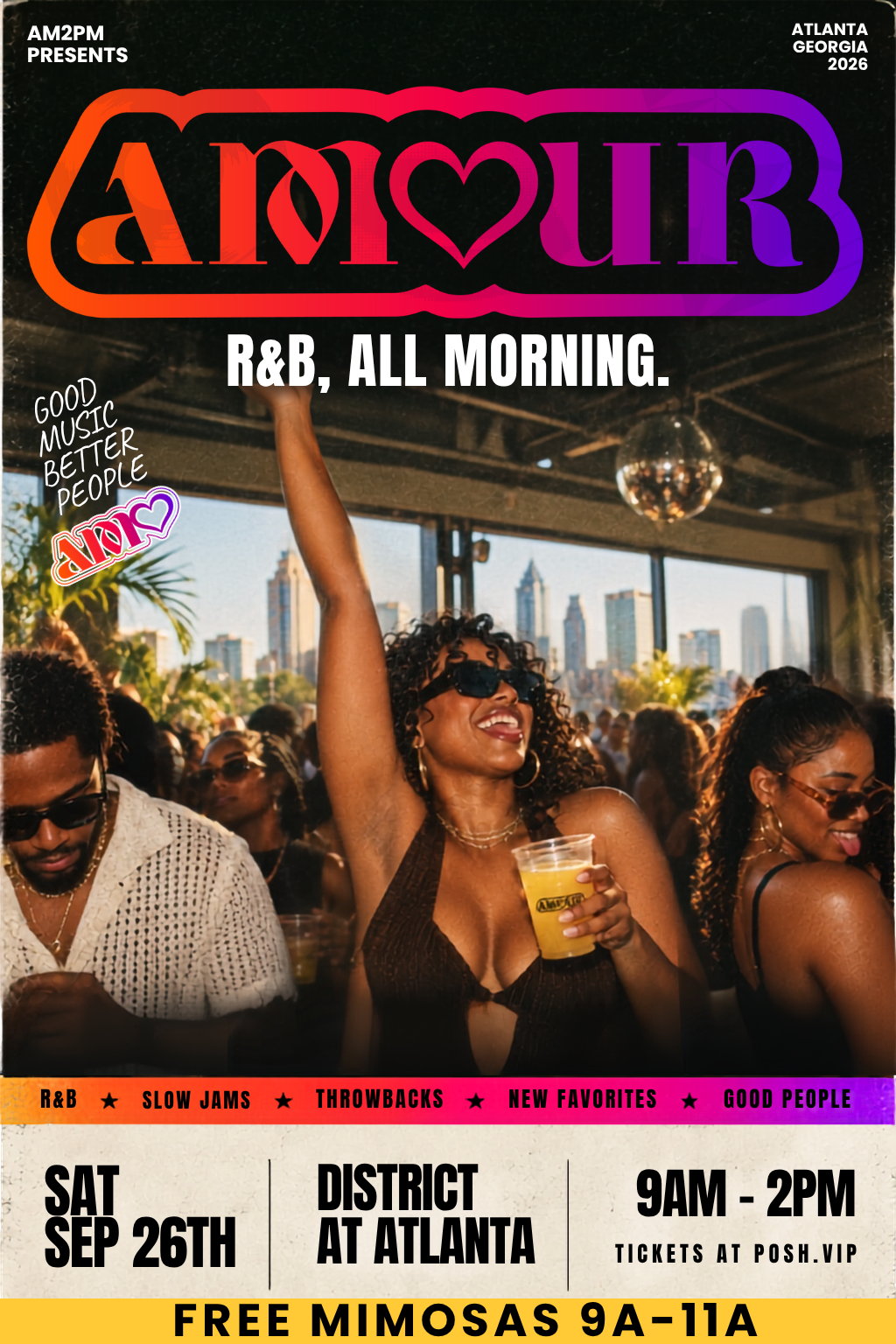 AM2PM's AMour: R&B, ALL MORNING