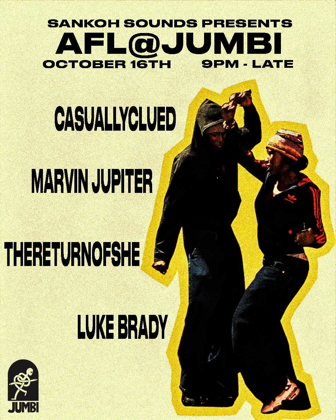 Jumbi Friday Dance: Sankoh Sounds x AFL
