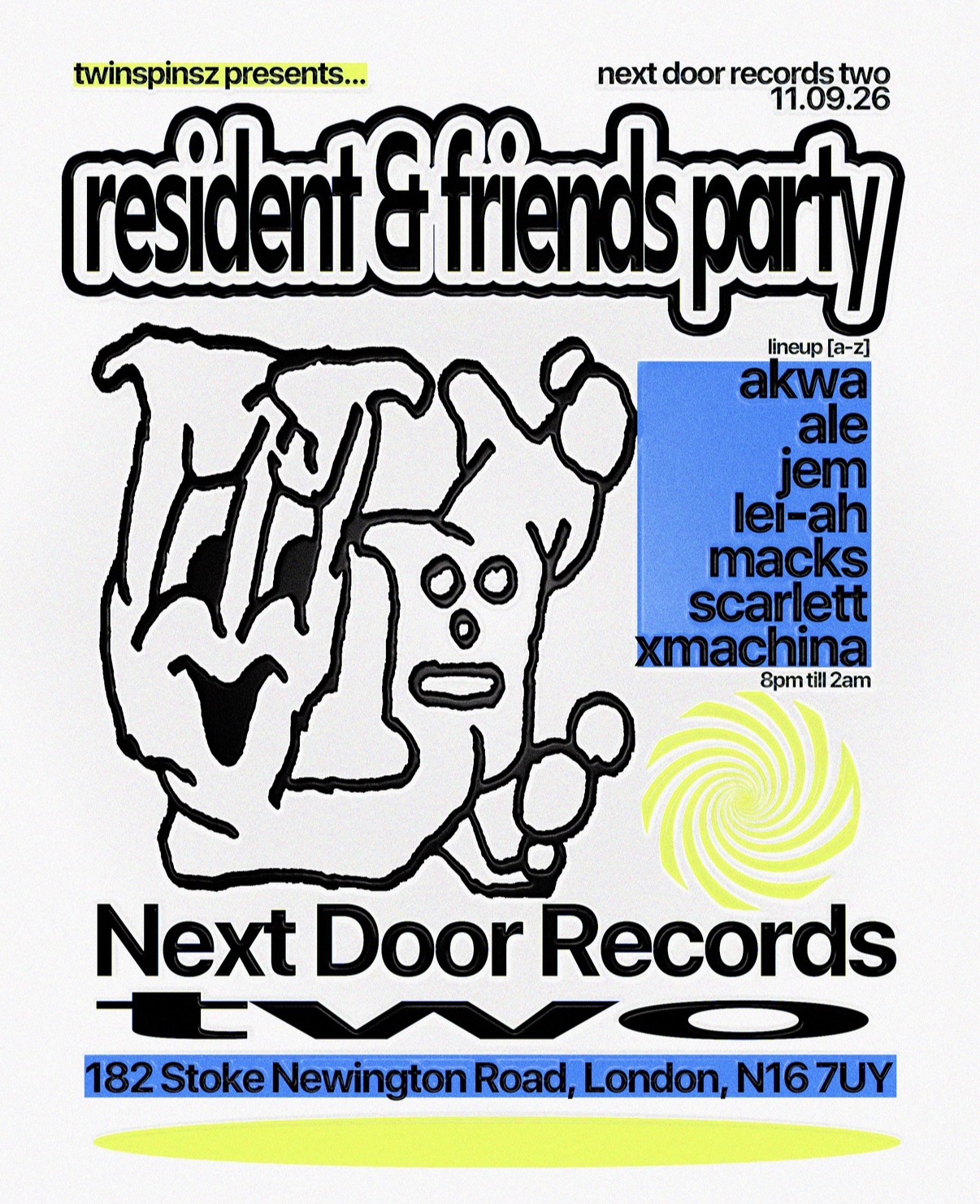 Twinspinsz ⋆𐙚₊ Residents & Guests