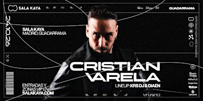 Cristian Varela en  Sala Kaya Guadarrama (Madrid).
