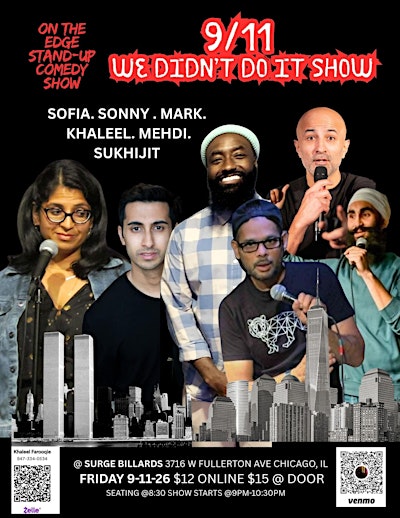 ON THE EDGE COMEDY STAND-UP COMEDY SHOW @ SURGE BILLARDS POCKET