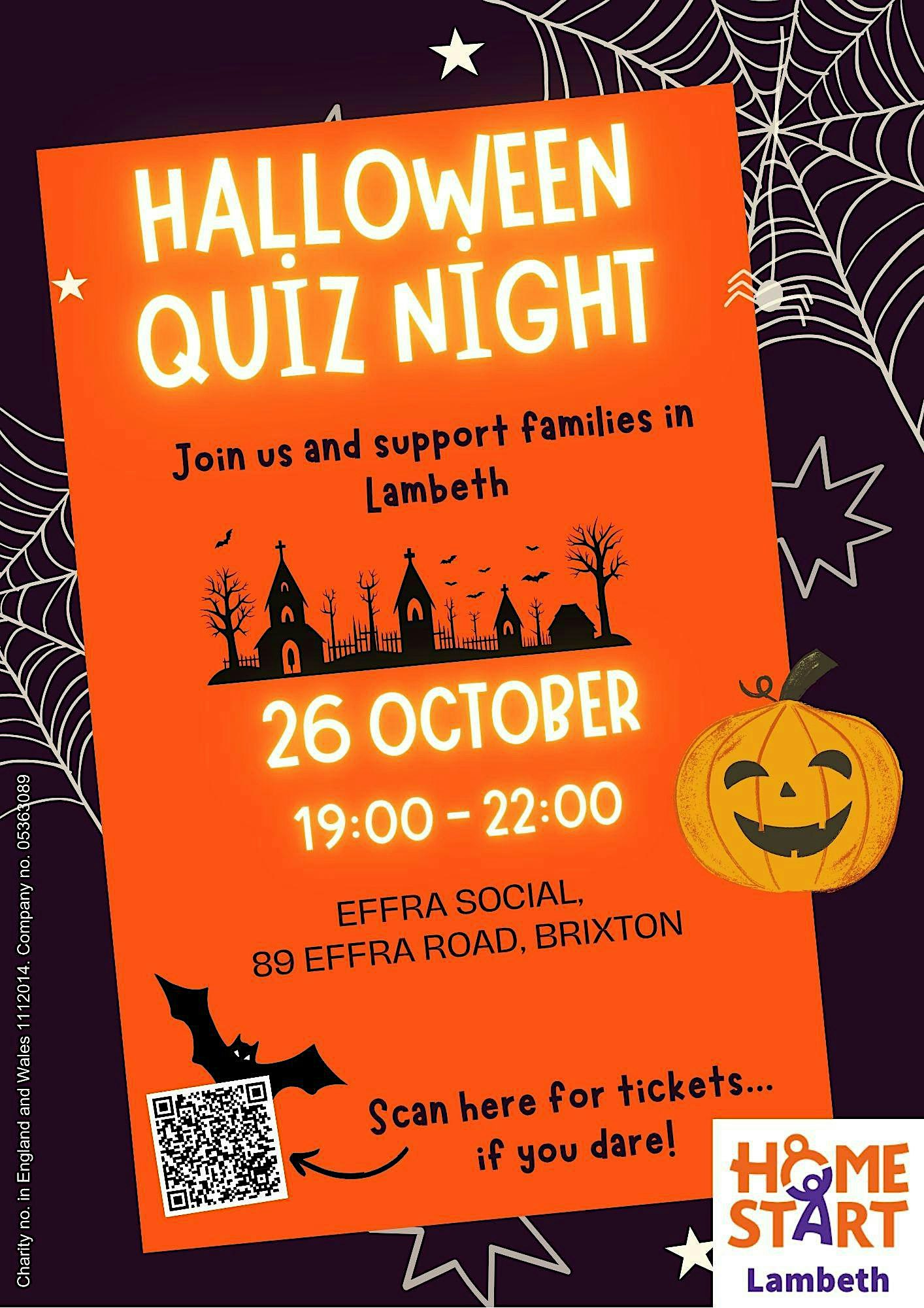 Halloween Quiz for Home-Start Lambeth
