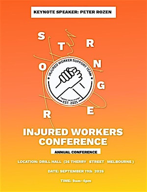 Injured Workers Support Team 2nd Annual Conference