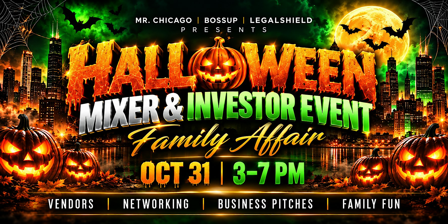 Halloween Mixer & Investor Event: Family Affair