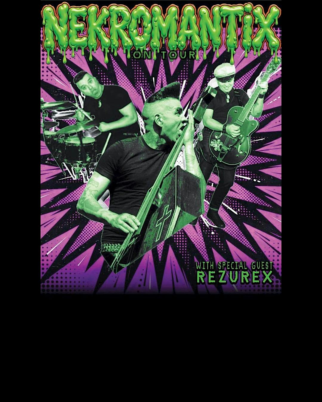 Nekromantix, The Rezurex, The Night Times @ The Swan Dive LV