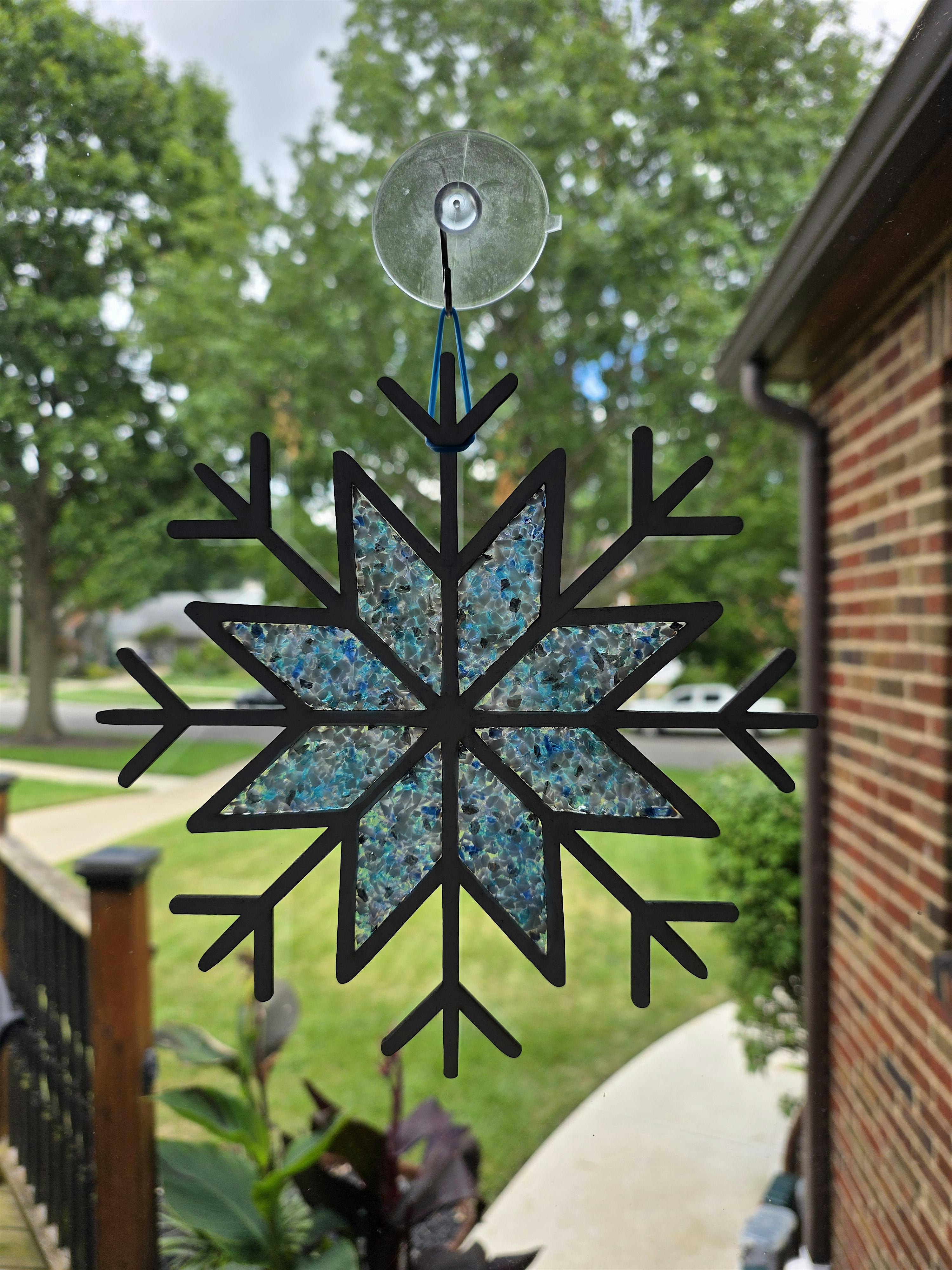 Snowflake Suncatcher
